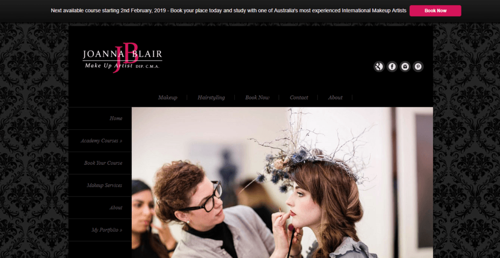 Joanna Blair Academy of Professional Makeup and Hairstyling