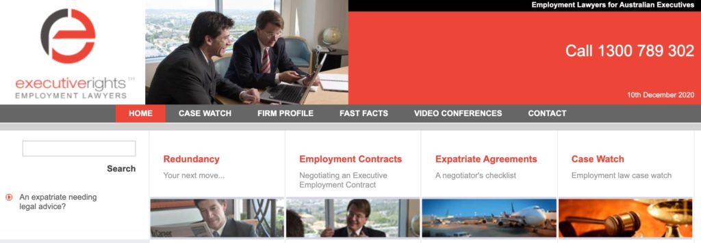 executive rights employment lawyers