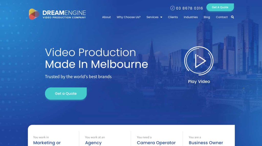 Dream Engine Video Production Melbourne