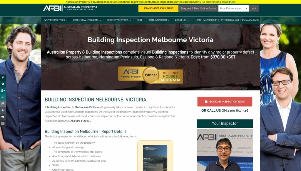 Australian Property & Building Inspections Melbourne